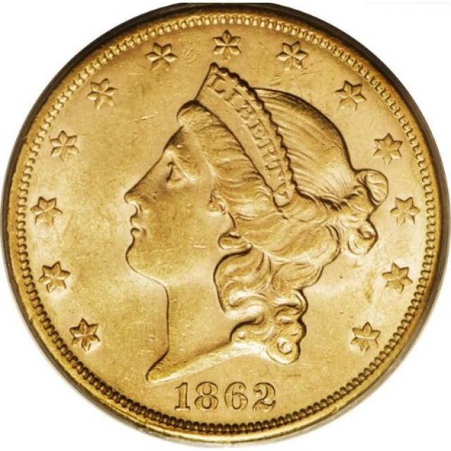 Монета Подвійний орел, 20 доларів 1862, США, США