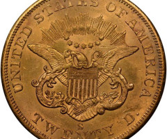 Монета Подвійний орел, 20 доларів 1860, США, США