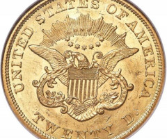 Монета Подвійний орел, 20 доларів 1855, США, США