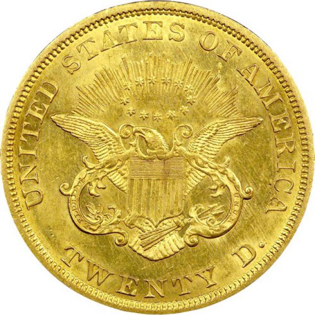 Монета Подвійний орел, 20 доларів 1850, США, США