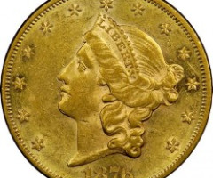 Монета Подвійний орел, 20 доларів 1876, США, США