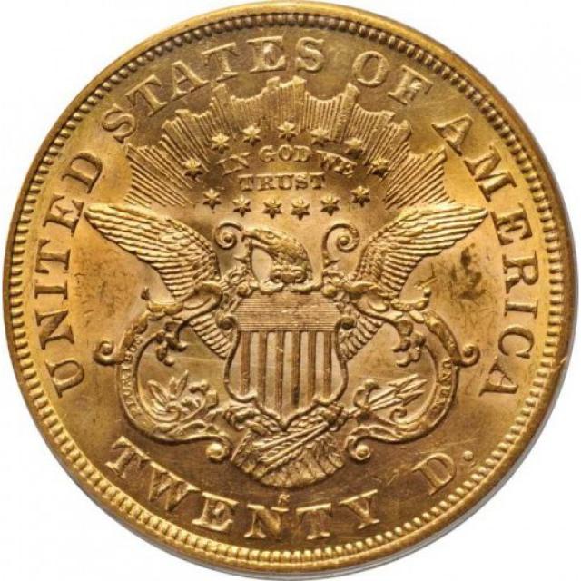 Монета Подвійний орел, 20 доларів 1868, США, США