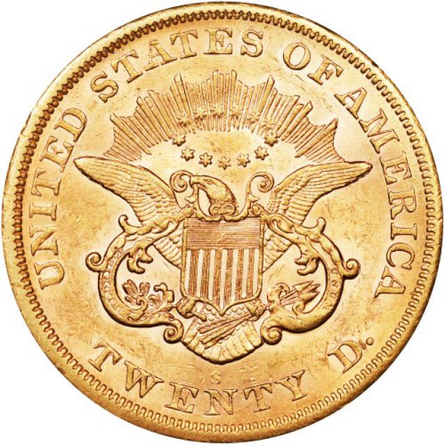 Монета Подвійний орел, 20 доларів 1866, США, США