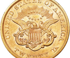 Монета Подвійний орел, 20 доларів 1866, США, США