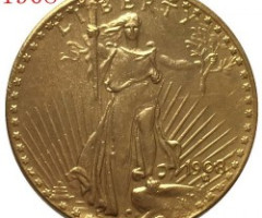 Монета Подвійний орел, 20 доларів 1908, США, США