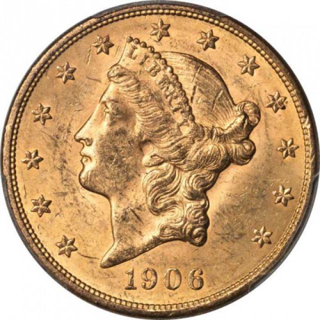 Монета Подвійний орел, 20 доларів 1906, США, США
