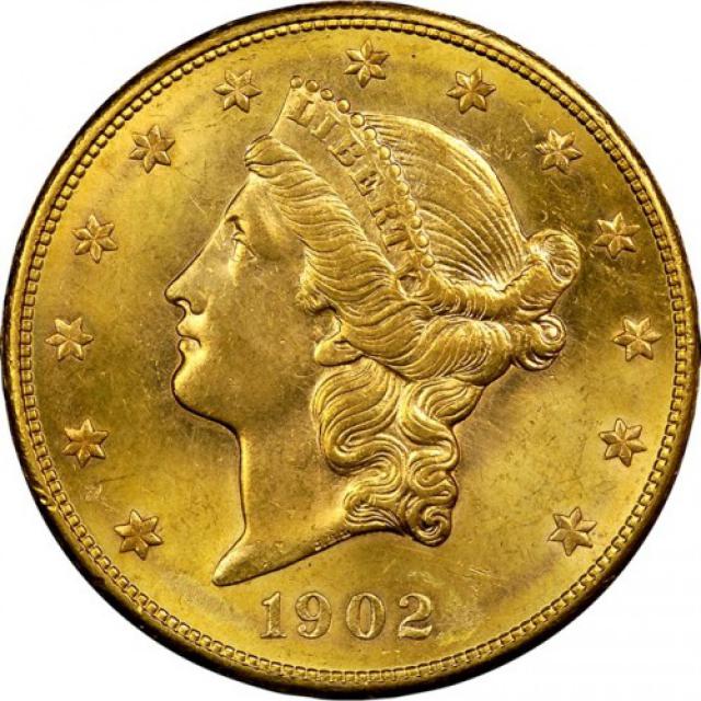 Монета Подвійний орел, 20 доларів 1902, США, США