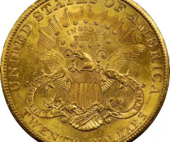 Монета Подвійний орел, 20 доларів 1902, США, США