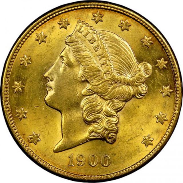 Монета Подвійний орел, 20 доларів 1900, США, США