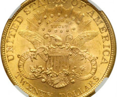 Монета Подвійний орел, 20 доларів 1898, США, США
