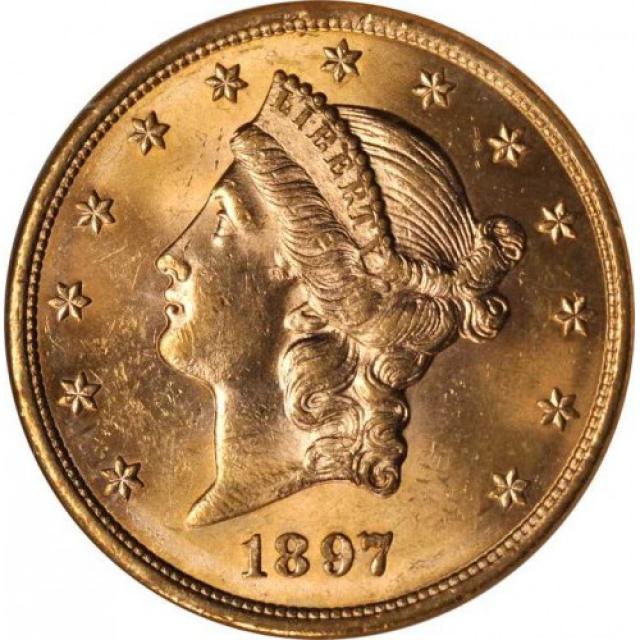 Монета Подвійний орел, 20 доларів 1897, США, США