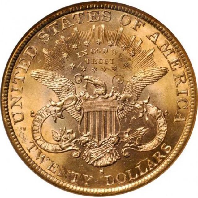 Монета Подвійний орел, 20 доларів 1897, США, США