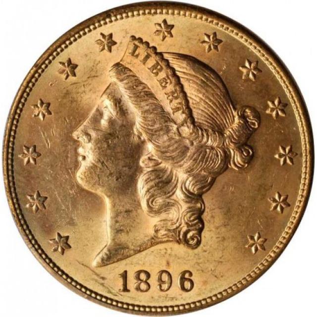 Монета Подвійний орел, 20 доларів 1896, США, США