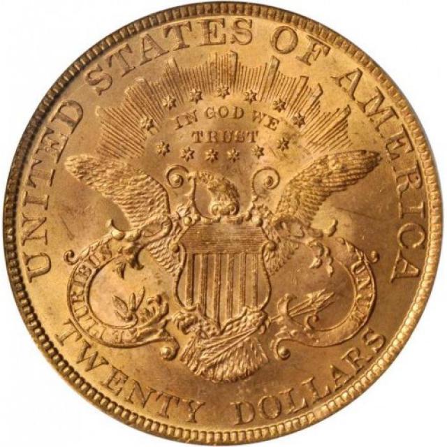 Монета Подвійний орел, 20 доларів 1893, США, США
