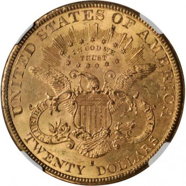 Монета Подвійний орел, 20 доларів 1892, США, США