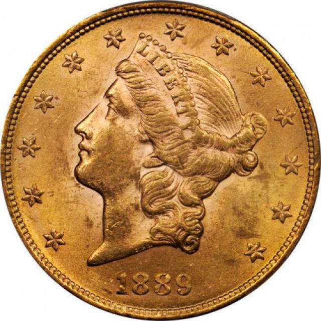 Монета Подвійний орел, 20 доларів 1889, США, США