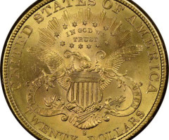 Монета Подвійний орел, 20 доларів 1888, США, США