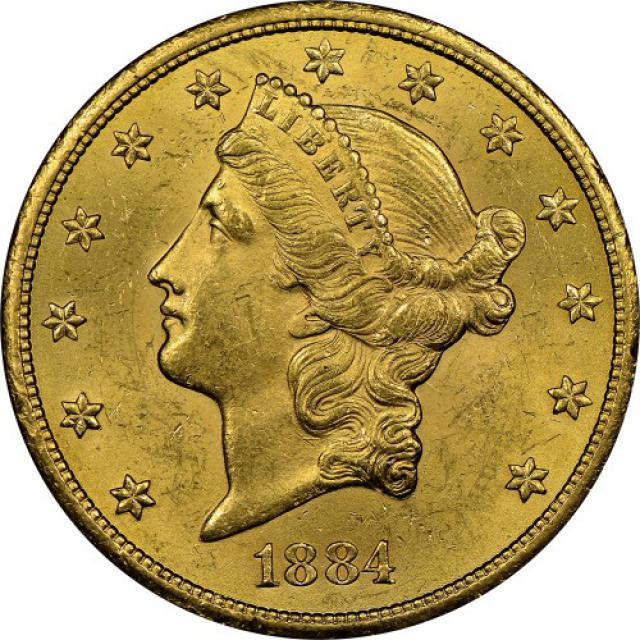 Монета Подвійний орел, 20 доларів 1884, США, США