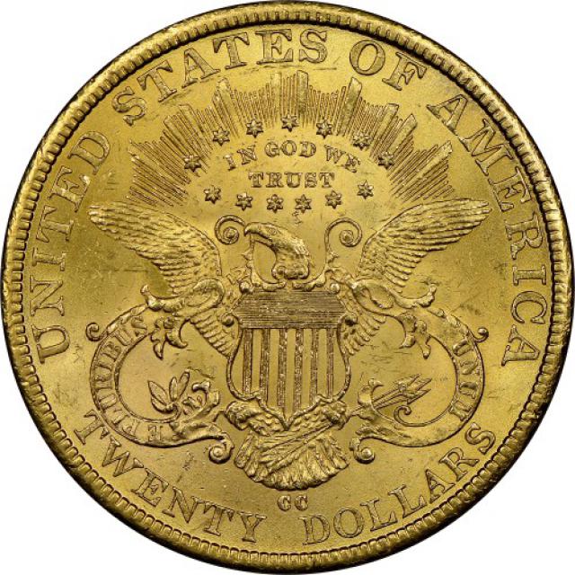 Монета Подвійний орел, 20 доларів 1884, США, США
