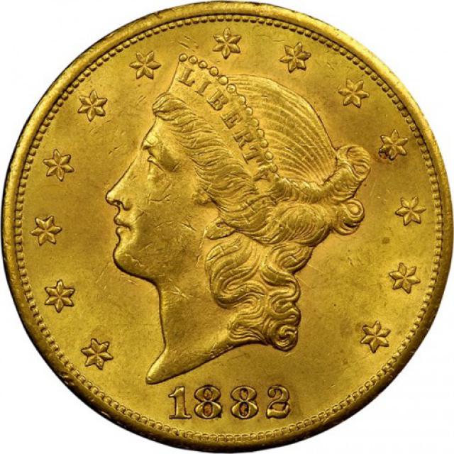 Монета Подвійний орел, 20 доларів 1882, США, США