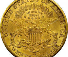 Монета Подвійний орел, 20 доларів 1882, США, США