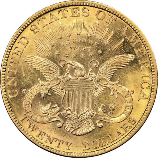 Монета Подвійний орел, 20 доларів 1880, США, США