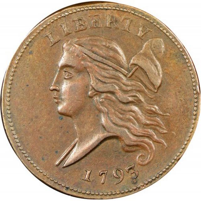 ½ цента 1793, США, США
