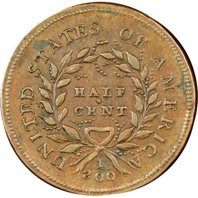 ½ цента 1793, США, США