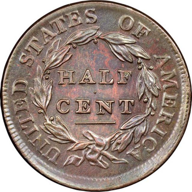 Монета Classic Head Half Cent, ½ цента 1809, США, США