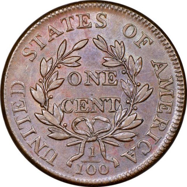Монета Draped Bust Cent, 1 цент 1807, США, США
