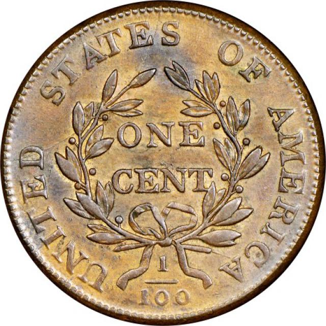 Монета Draped Bust Cent, 1 цент 1803, США, США