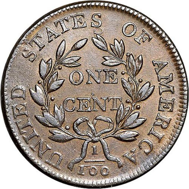 Монета Draped Bust Cent, 1 цент 1802, США, США