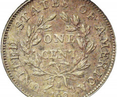 Монета Draped Bust Cent, 1 цент 1799, США, США