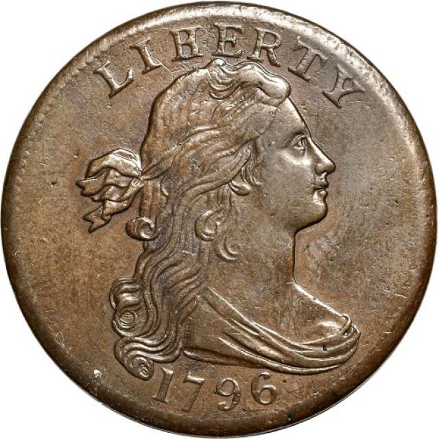 Монета Draped Bust Cent, 1 цент 1796, США, США