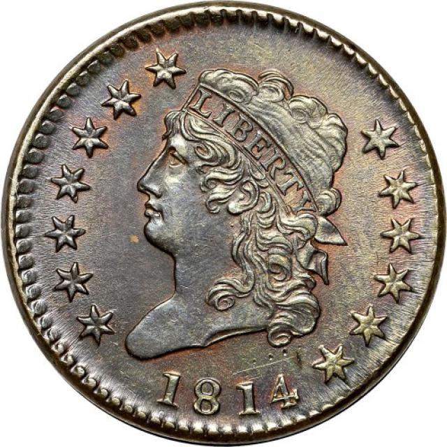 1 цент 1814, США, США
