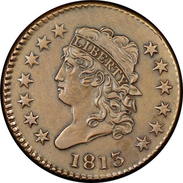 1 цент 1813, США, США