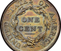 1 цент 1810, США, США
