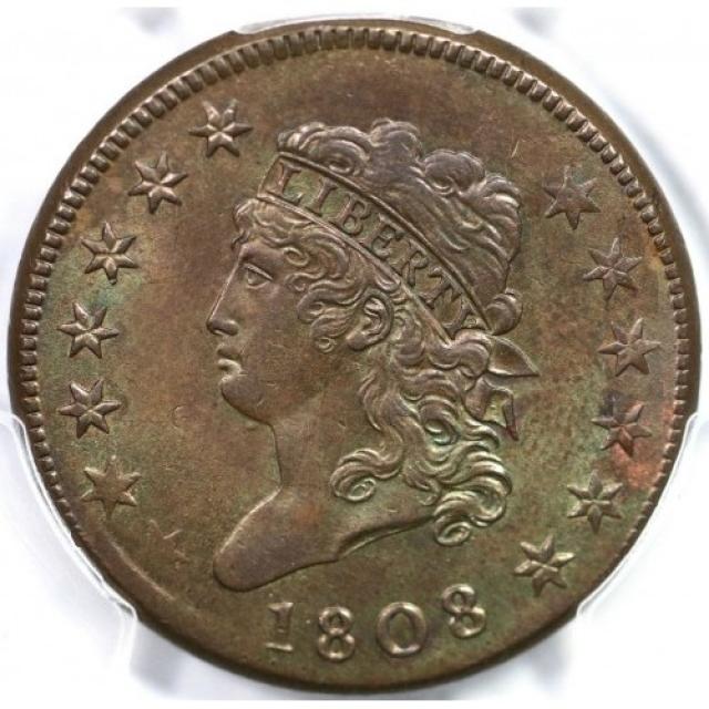 1 цент 1808, США, США