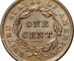 1 цент 1839, США, США
