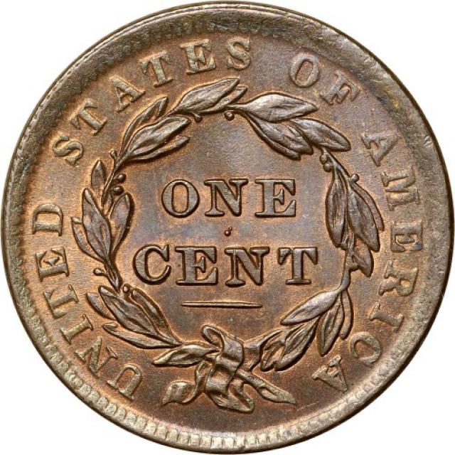 1 цент 1838, США, США