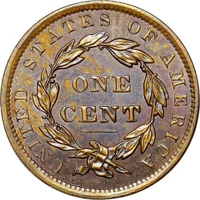 1 цент 1837, США, США
