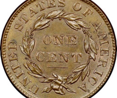 1 цент 1836, США, США