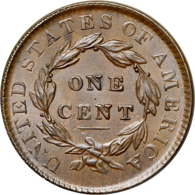 1 цент 1835, США, США