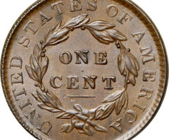 1 цент 1835, США, США