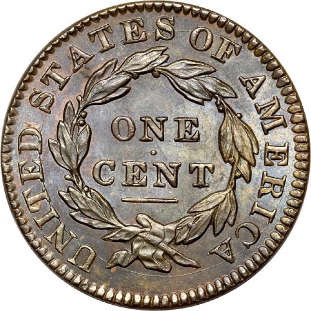 1 цент 1833, США, США