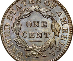 1 цент 1833, США, США