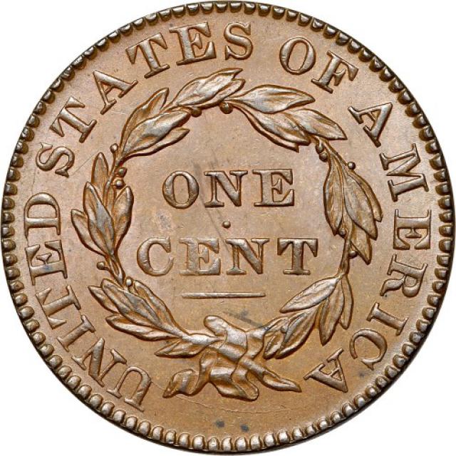 1 цент 1831, США, США
