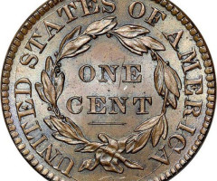 1 цент 1830, США, США