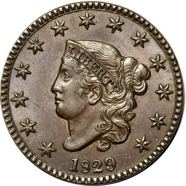 1 цент 1829, США, США