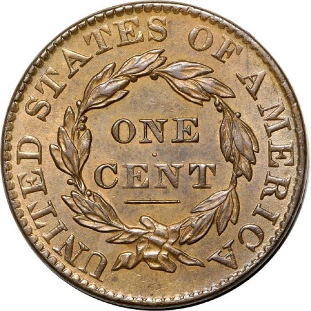 1 цент 1828, США, США